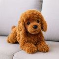 Juguete de Peluche Suave para Perros de 40 cm con Apariencia Realista – Poliéster Seguro, Ideal para Niños