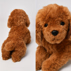 Juguete de Peluche Suave para Perros de 40 cm con Apariencia Realista – Poliéster Seguro, Ideal para Niños