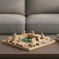 AVENTURA NUMÉRICA – Juego de dados Montessori de madera para comprensión numérica, lógica y concentración