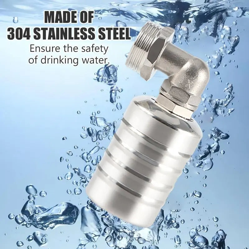 Kalsten | Válvula de flotador mini hecha de acero inoxidable – Control automático del nivel de agua