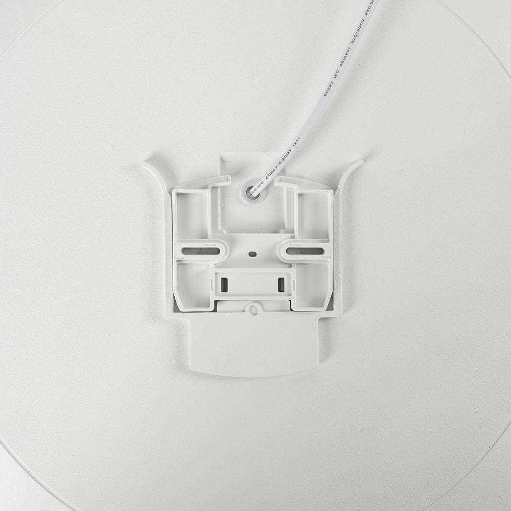 Luz de Techo LED Redonda Minimalista Montaje Empotrado Fijación Blanca