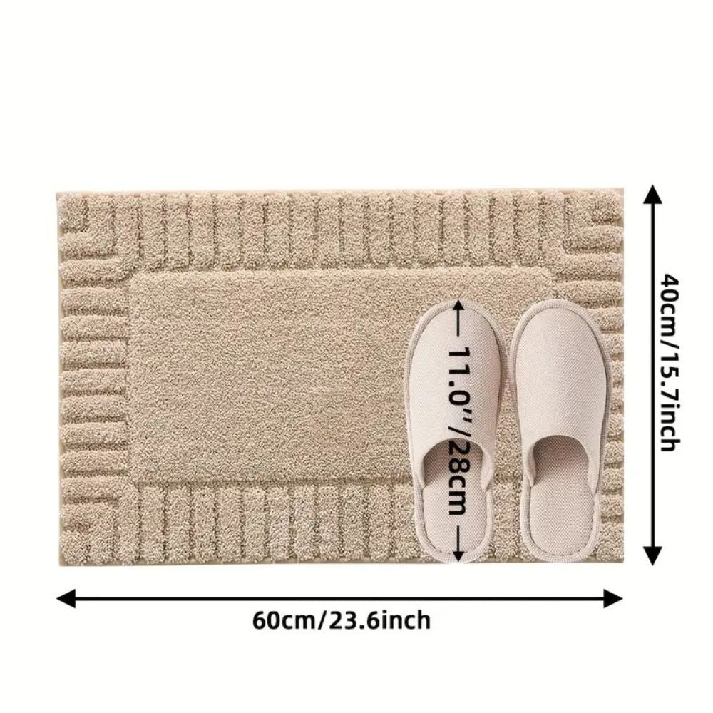Alfombra de Baño Minimalista a Rayas