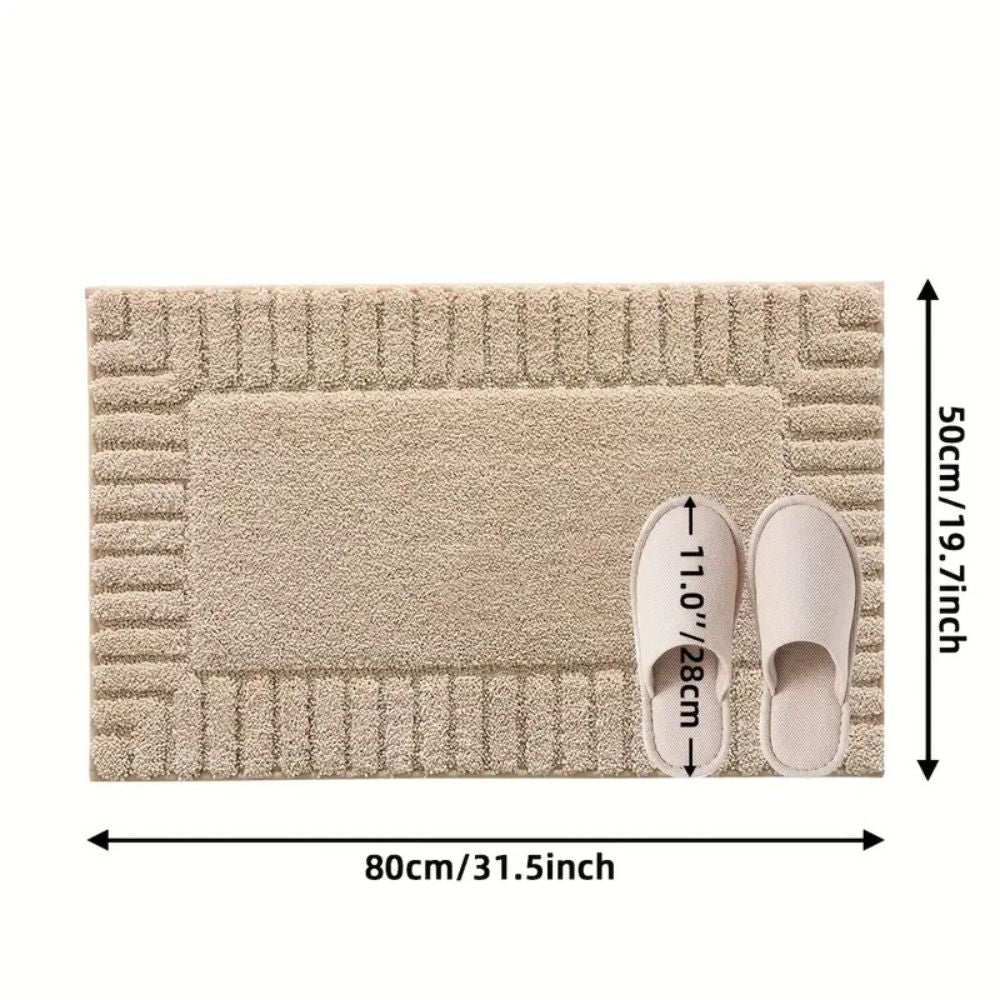 Alfombra de Baño Minimalista a Rayas