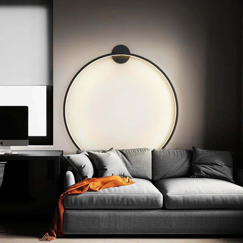 Línea redonda | Lámpara de pared LED minimalista