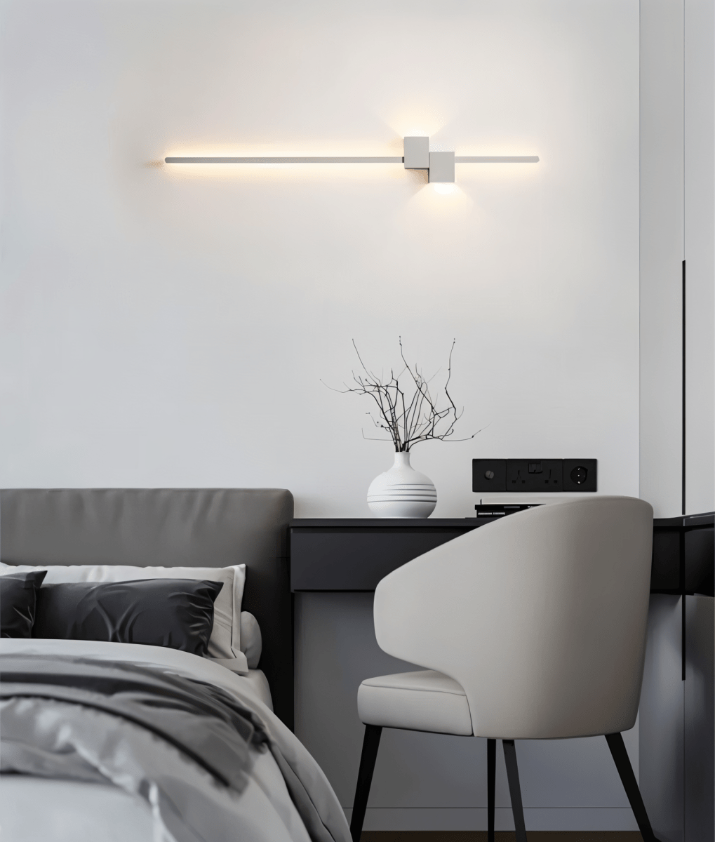 LINESTRIPE – Lámpara de pared LED minimalista para un ambiente moderno