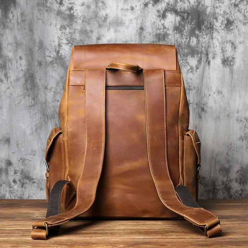 Mochila Vintage para Hombres con Amplio Interior