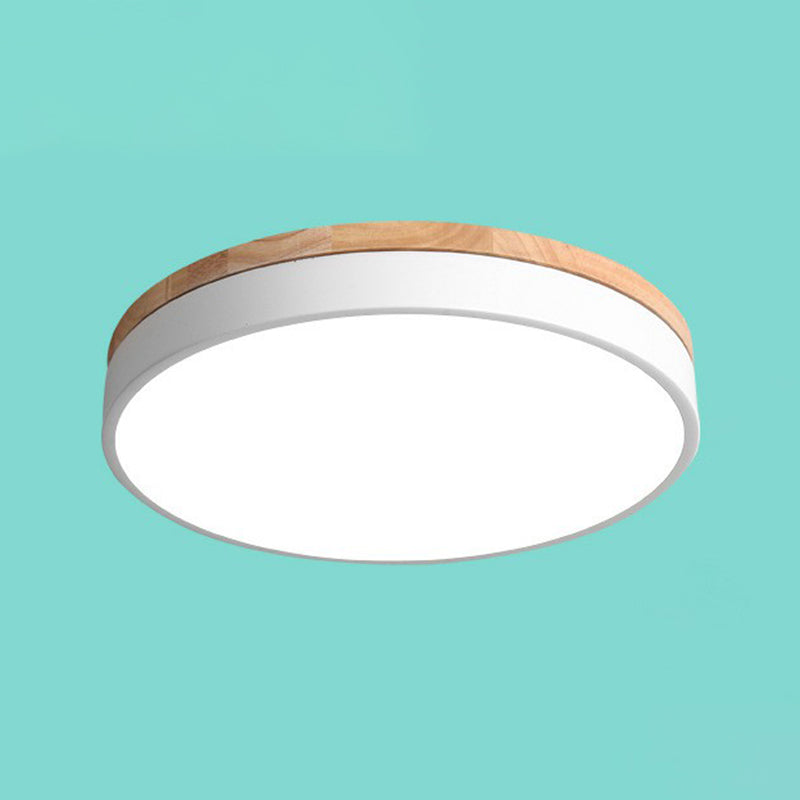 Lámpara de Techo LED Empotrada Moderna con Acabado Acrílico - Iluminación Elegante para Dormitorios Estilosos