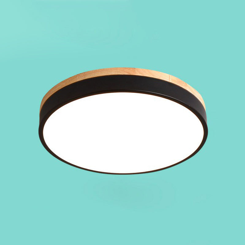 Lámpara de Techo LED Empotrada Moderna con Acabado Acrílico - Iluminación Elegante para Dormitorios Estilosos