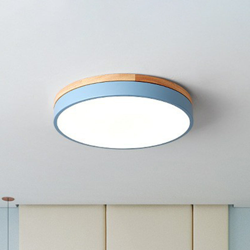 Lámpara de Techo LED Empotrada Moderna con Acabado Acrílico - Iluminación Elegante para Dormitorios Estilosos