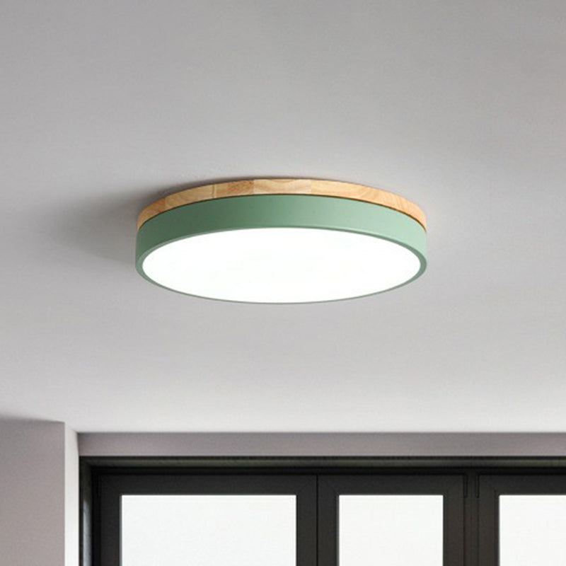 Lámpara de Techo LED Empotrada Moderna con Acabado Acrílico - Iluminación Elegante para Dormitorios Estilosos