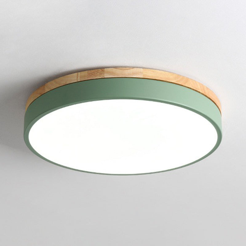 Lámpara de Techo LED Empotrada Moderna con Acabado Acrílico - Iluminación Elegante para Dormitorios Estilosos