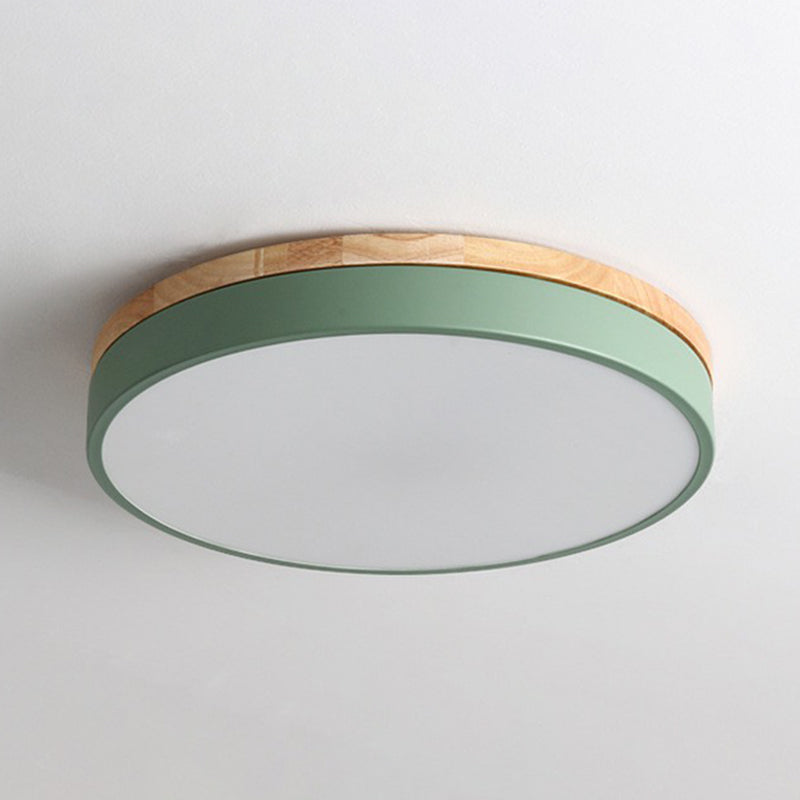 Lámpara de Techo LED Empotrada Moderna con Acabado Acrílico - Iluminación Elegante para Dormitorios Estilosos