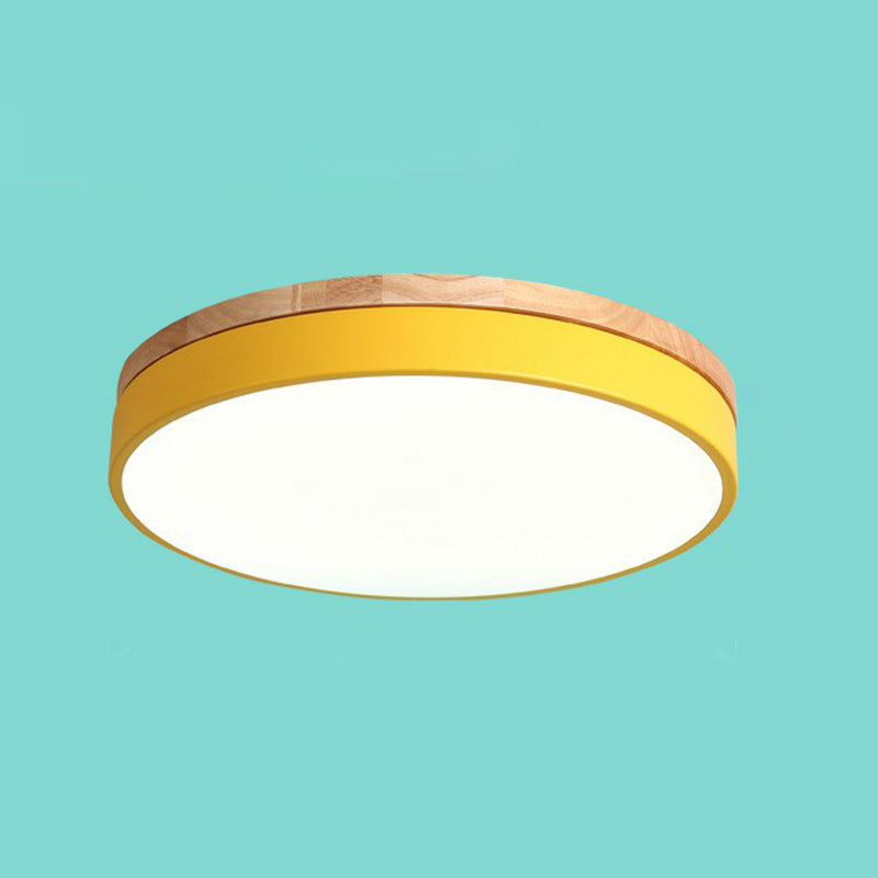 Lámpara de Techo LED Empotrada Moderna con Acabado Acrílico - Iluminación Elegante para Dormitorios Estilosos