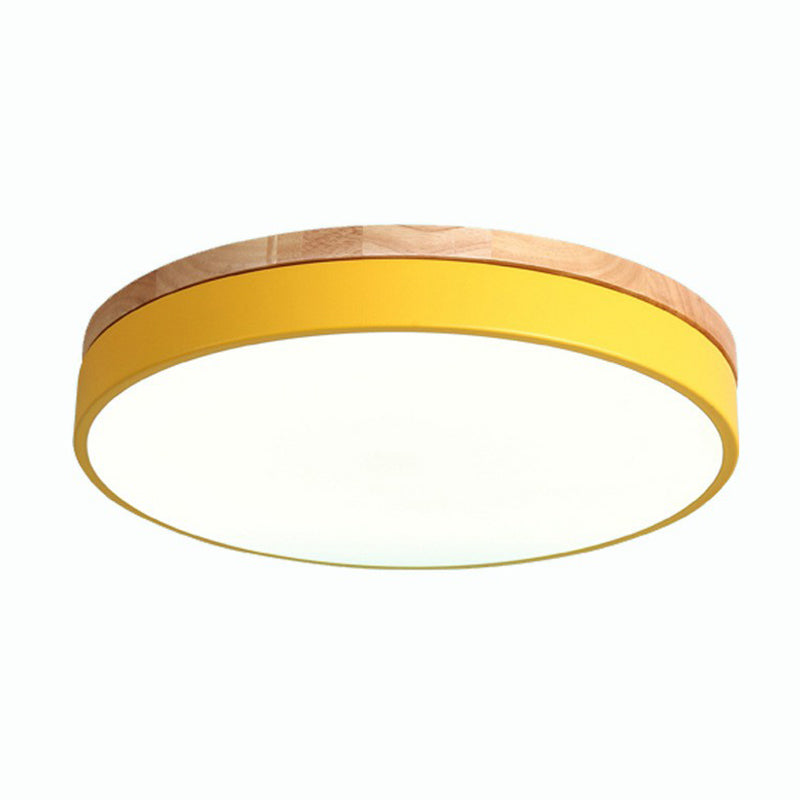 Lámpara de Techo LED Empotrada Moderna con Acabado Acrílico - Iluminación Elegante para Dormitorios Estilosos
