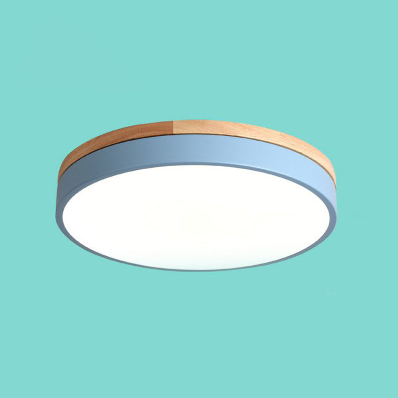 Lámpara de Techo LED Empotrada Moderna con Acabado Acrílico - Iluminación Elegante para Dormitorios Estilosos
