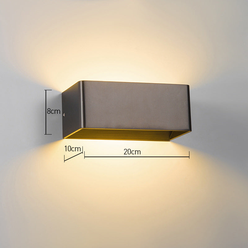 Luz de Pared LED Moderna Arriba y Abajo para Pasillo