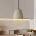 Moderno Colgante de Cemento en Forma Geométrica de 1 Luz