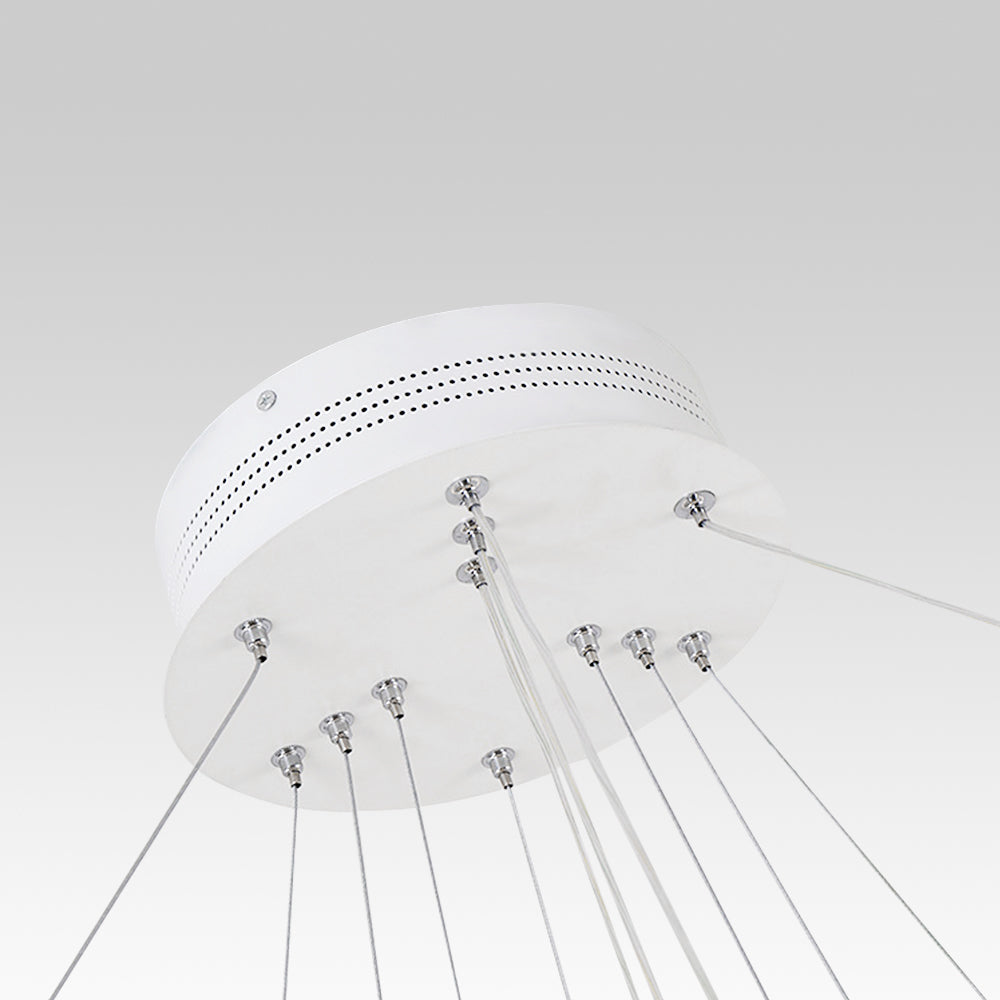 Lámparas Colgantes LED Modernas de 3 Anillos