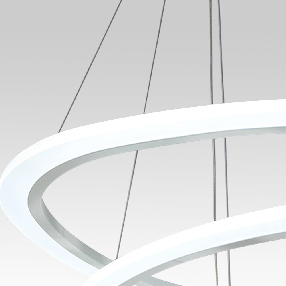 Lámparas Colgantes LED Modernas de 3 Anillos