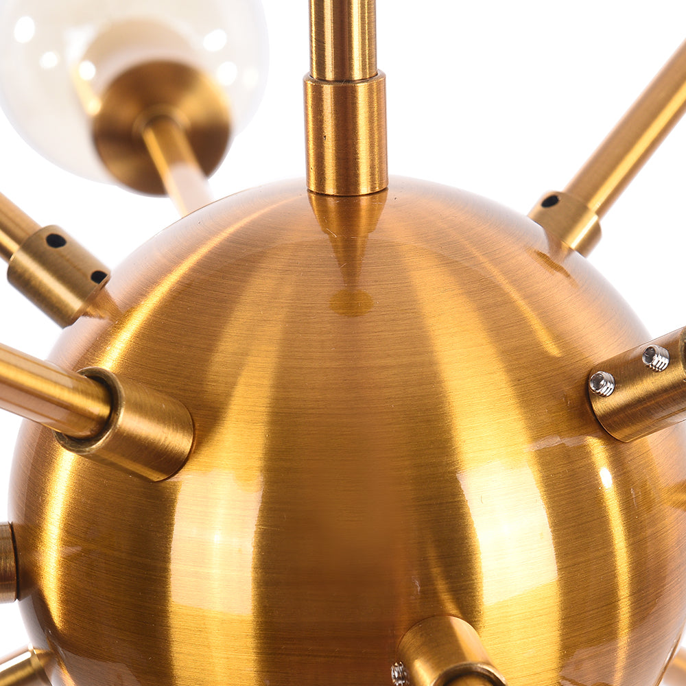 Moderno Candelabro Sputnik de Estilo Medio Siglo