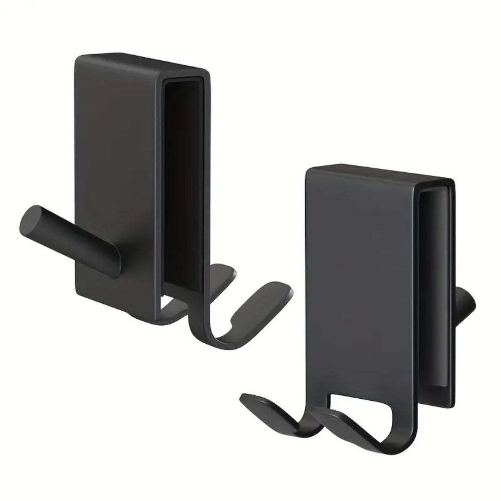 Ganchos de Puerta de Ducha de Acero Inoxidable en Cristal