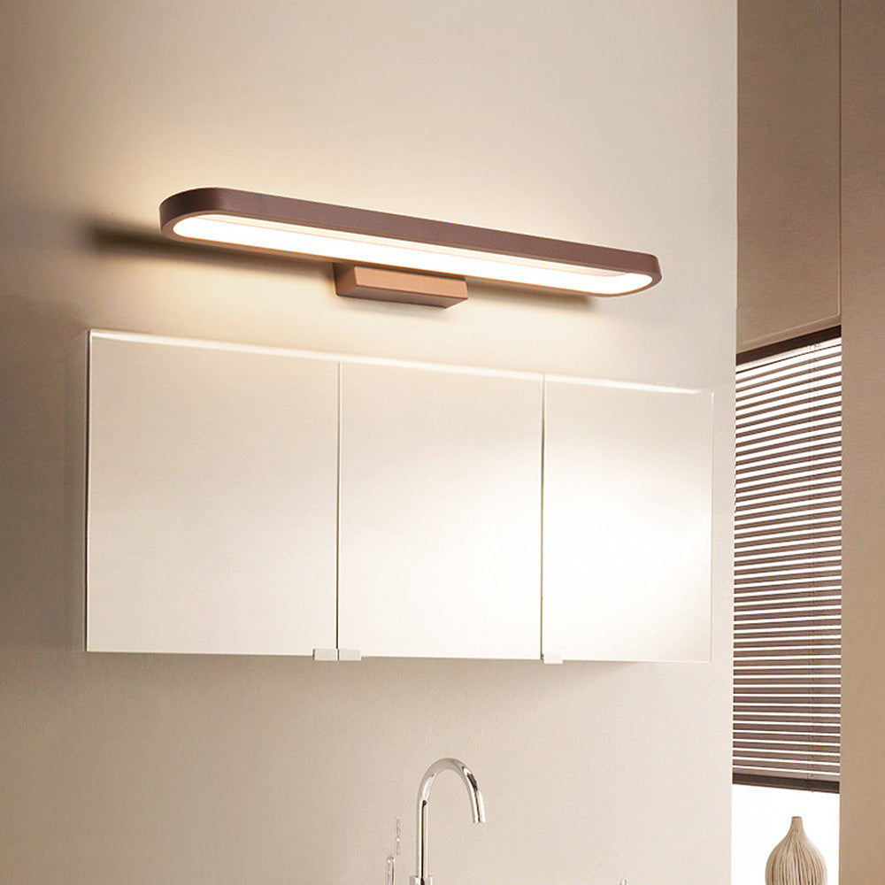 Luz de Pared LED Acrílica Moderna - Aplique Minimalista para Baño