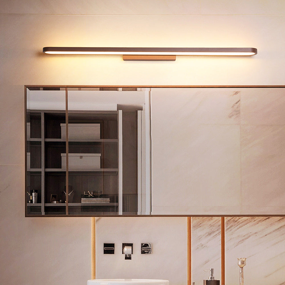 Luz de Pared LED Acrílica Moderna - Aplique Minimalista para Baño