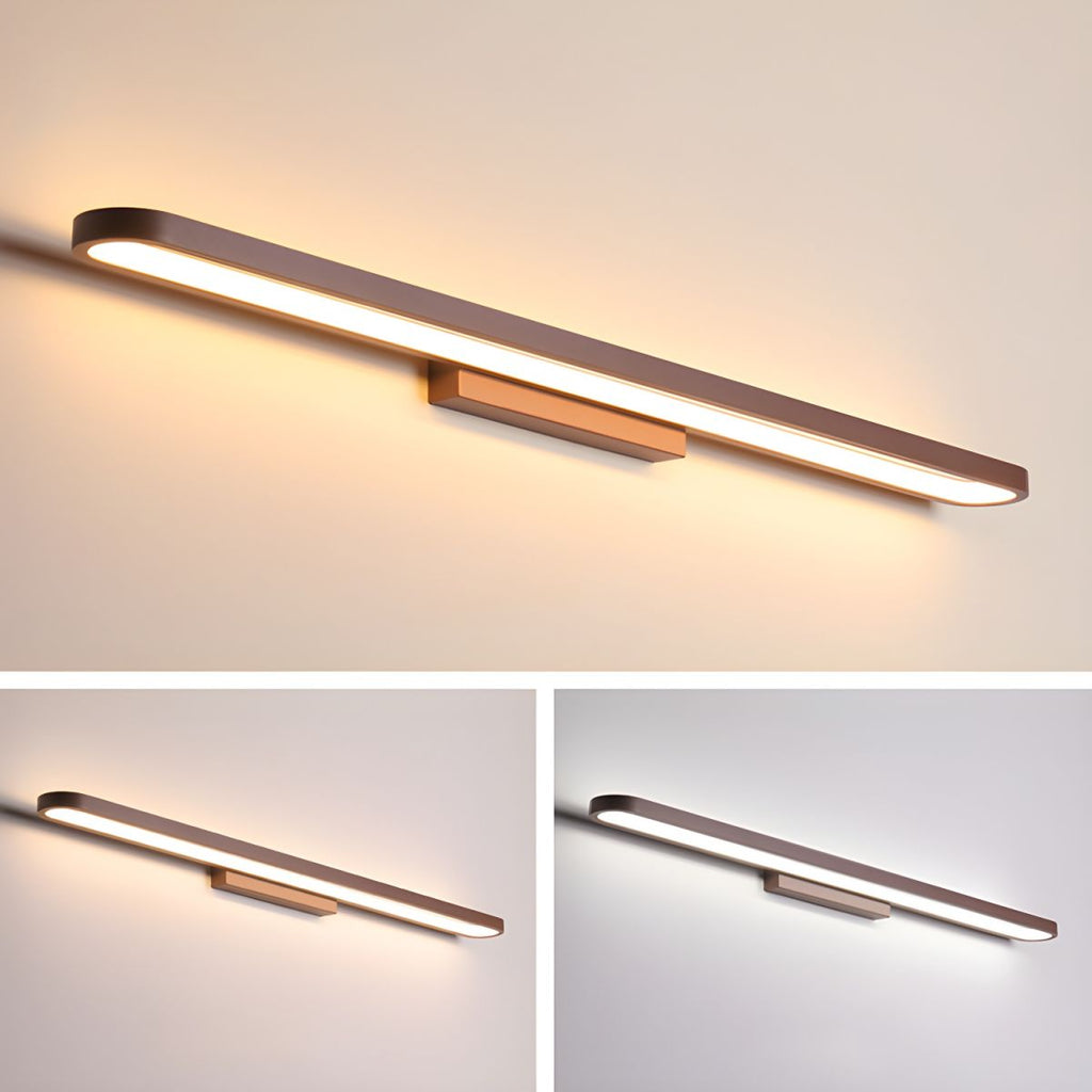 Luz de Pared LED Acrílica Moderna - Aplique Minimalista para Baño