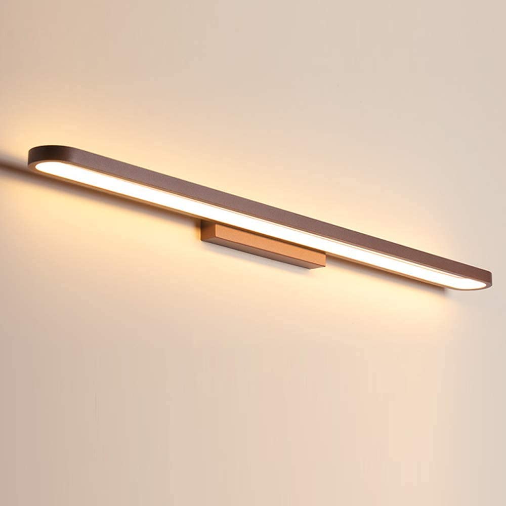 Luz de Pared LED Acrílica Moderna - Aplique Minimalista para Baño