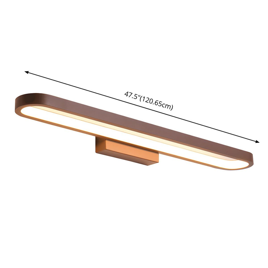 Luz de Pared LED Acrílica Moderna - Aplique Minimalista para Baño