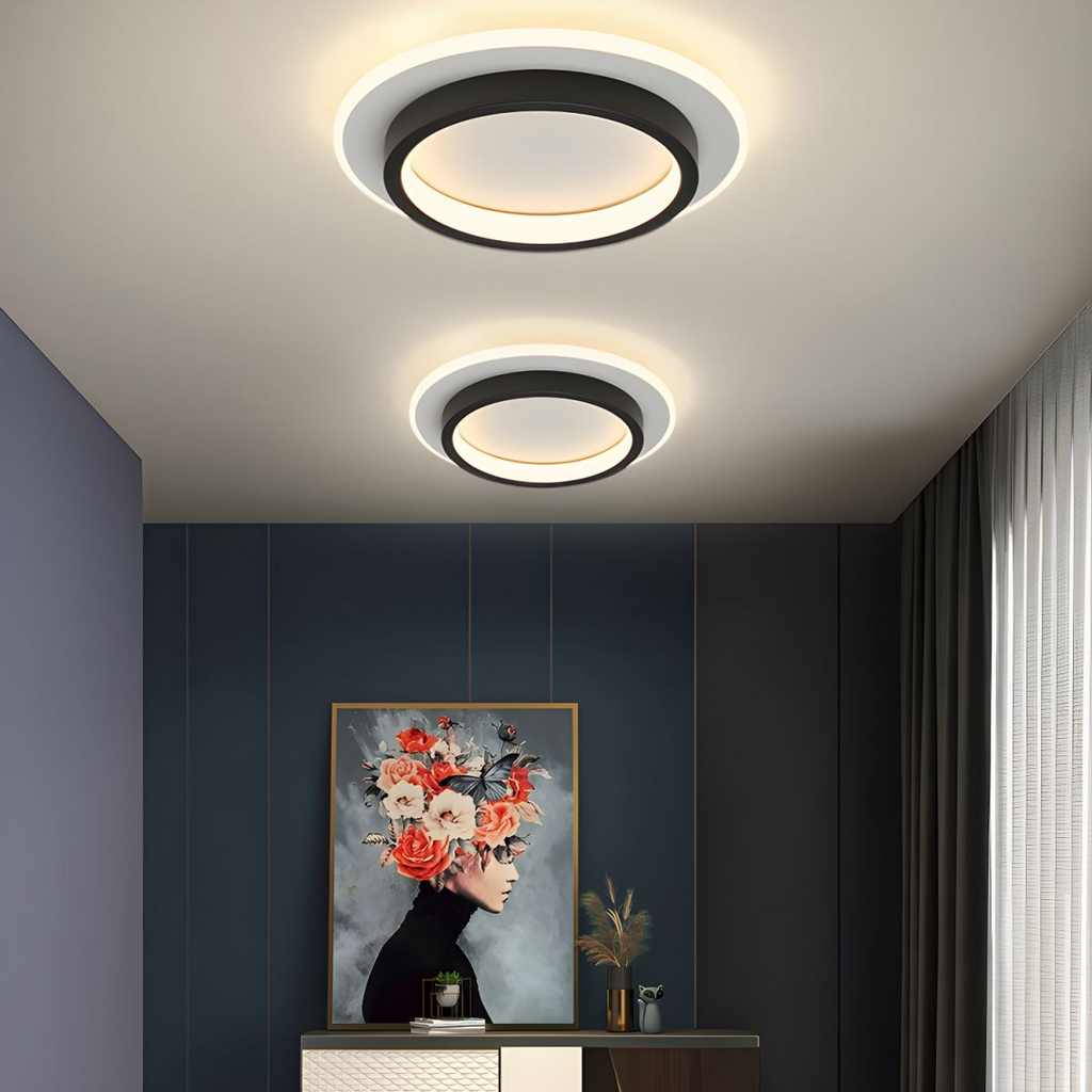 Luz de Techo Redonda Moderna con Difusor Acrílico LED