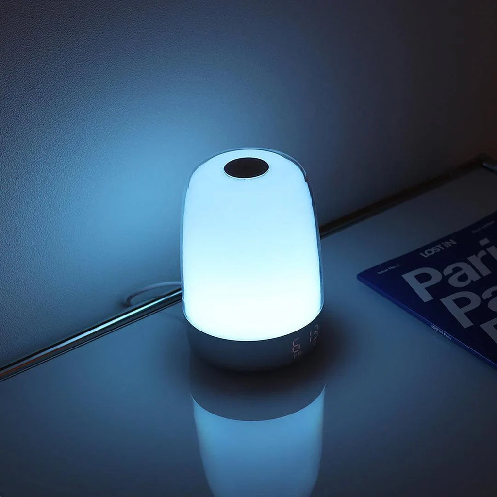 Despertador con Luz de Amanecer | Simulación de Luz Natural con Luz de Despertar Regulable para Mañanas Suaves