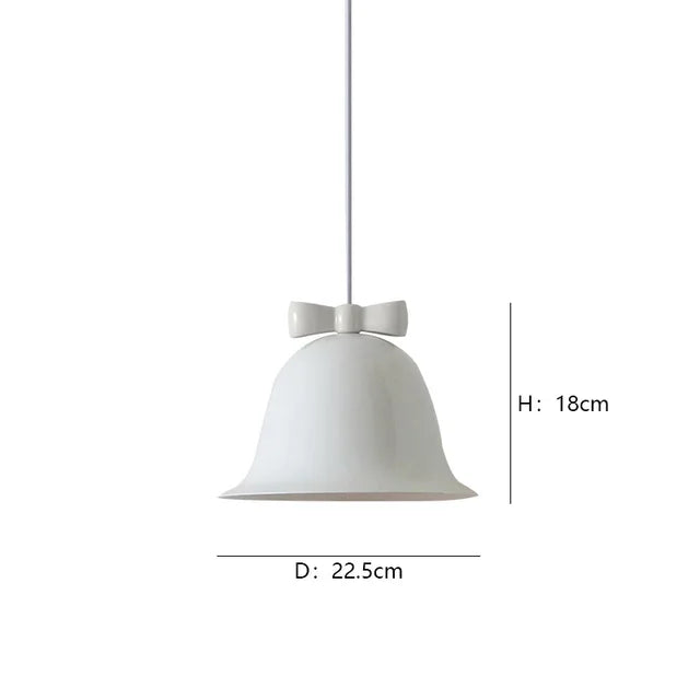 Bellora | Lámpara colgante en forma de campana con lazo