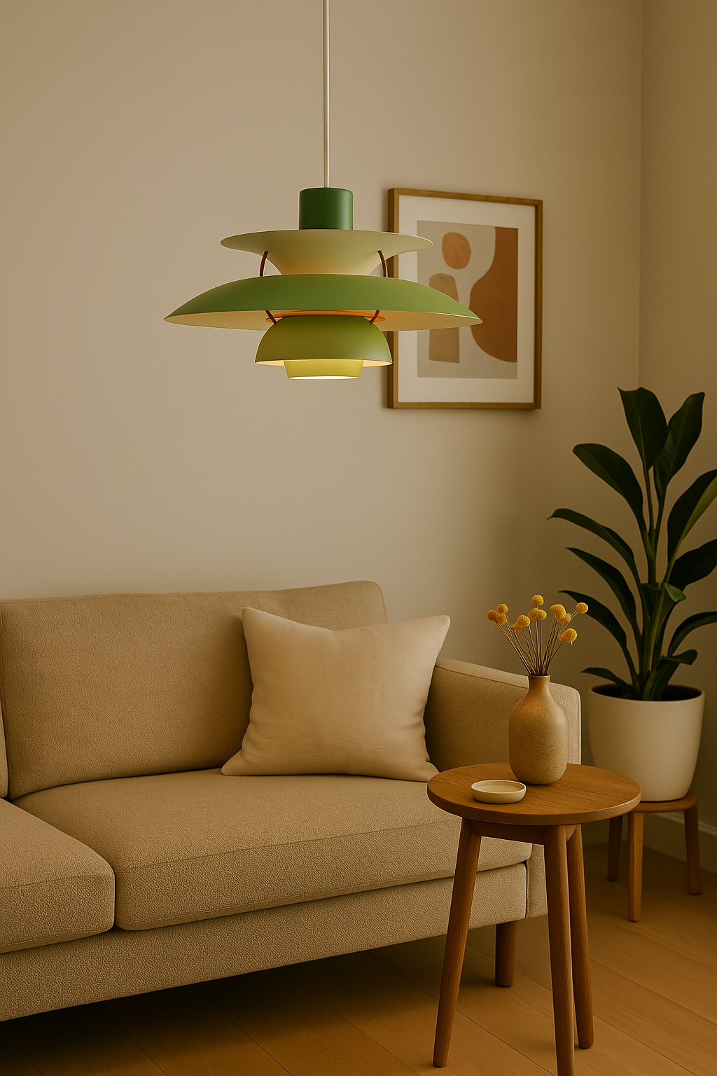 Lámpara de techo LED moderna redonda – Regulable y duradera – Iluminación elegante para sala de estar, comedor y oficina