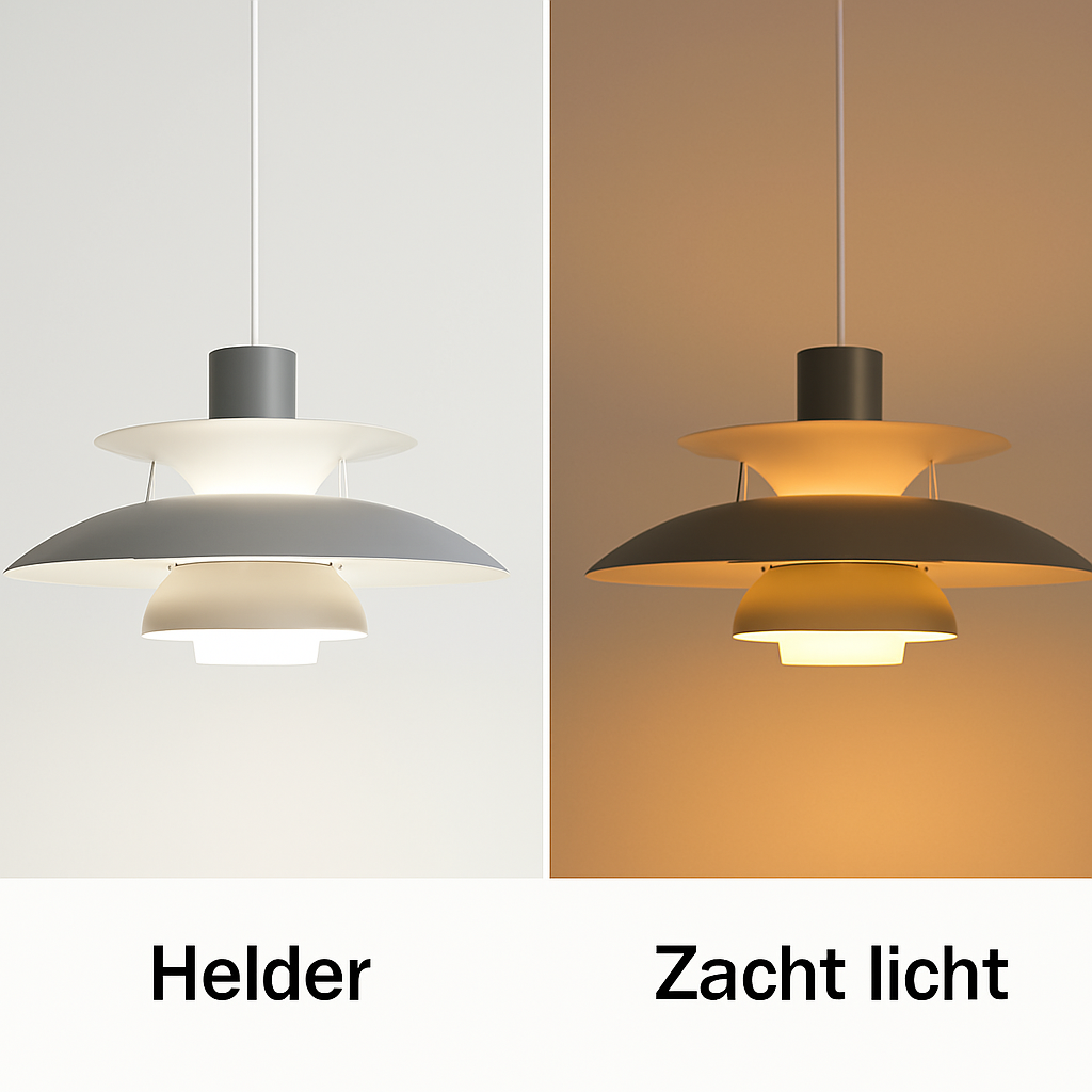Lámpara de techo LED moderna redonda – Regulable y duradera – Iluminación elegante para sala de estar, comedor y oficina