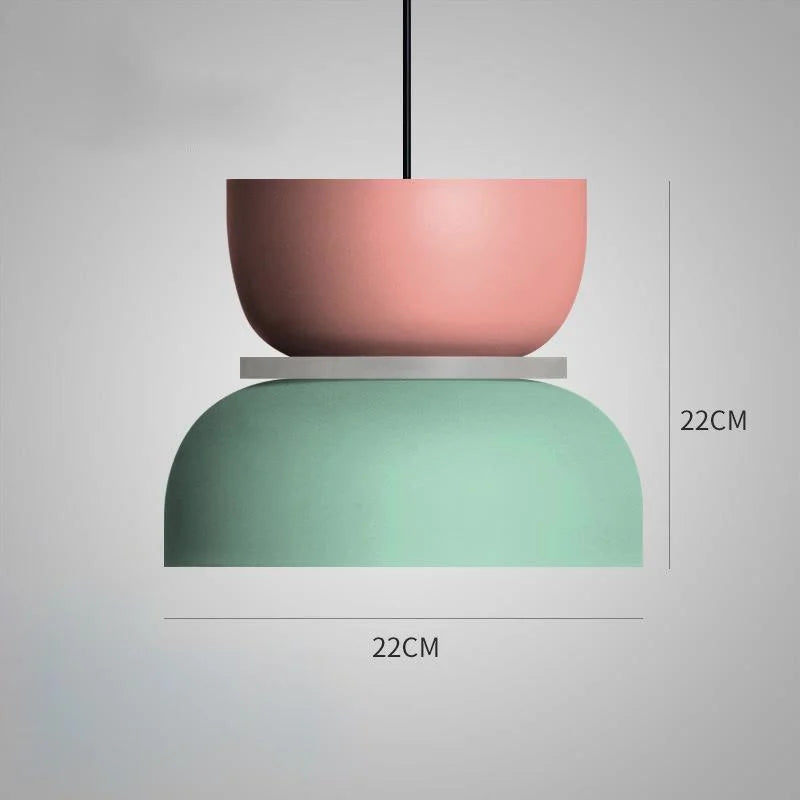Lámpara Colgante Moderna en Estilo Escandinavo
