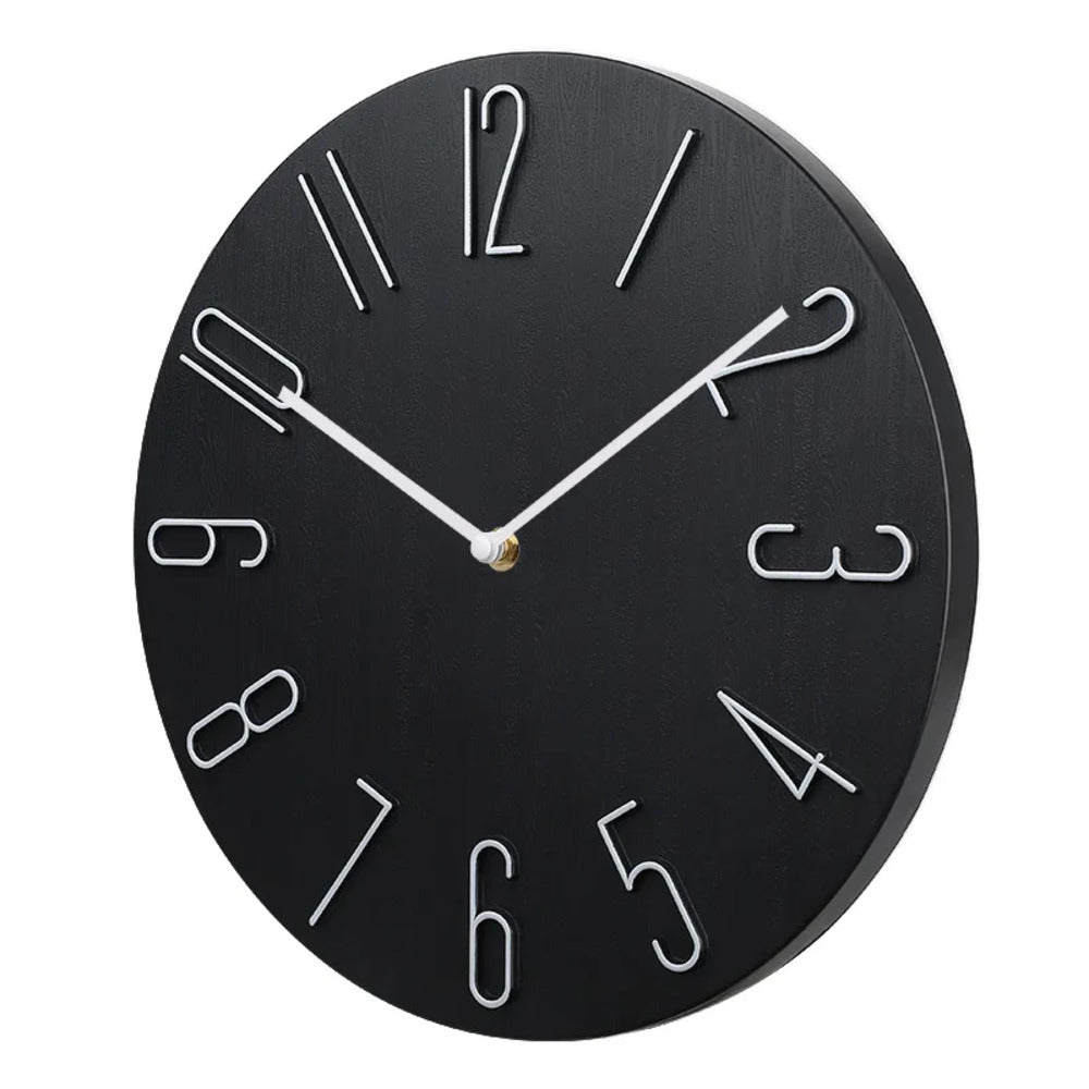 Reloj de Pared Moderna Diseño Minimalista Silencioso