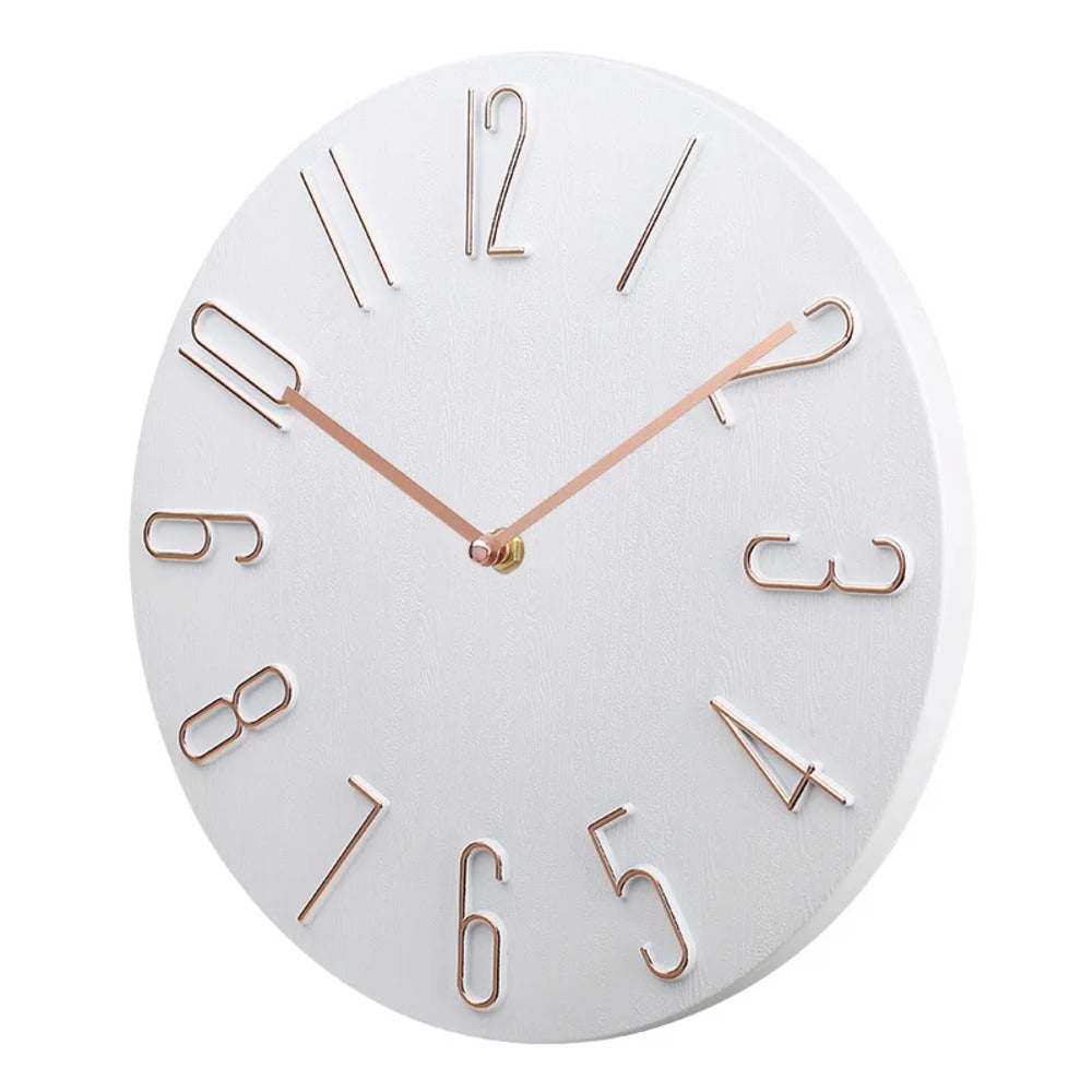 Reloj de Pared Moderna Diseño Minimalista Silencioso