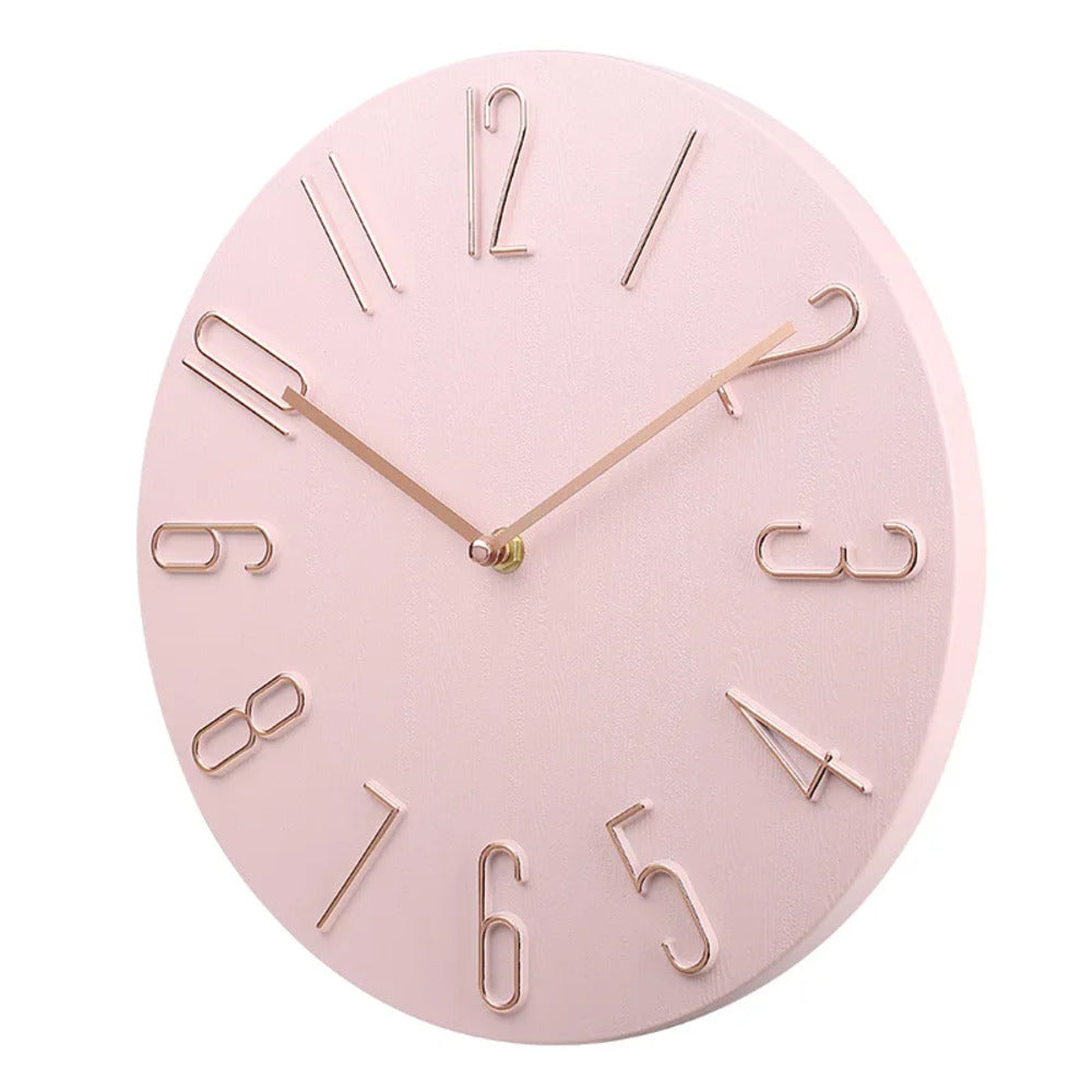 Reloj de Pared Moderna Diseño Minimalista Silencioso