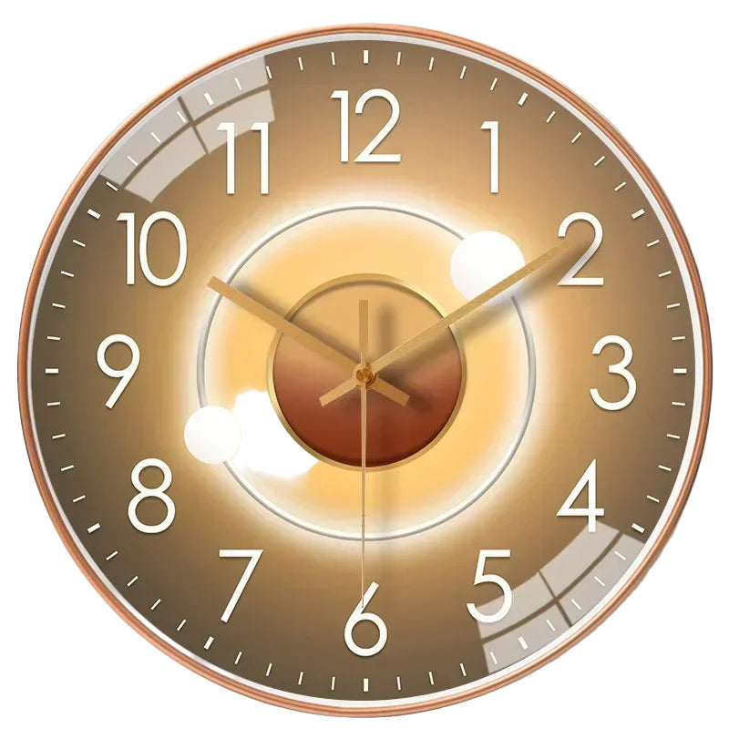 Reloj de Pared Moderno con Diseño Minimalista
