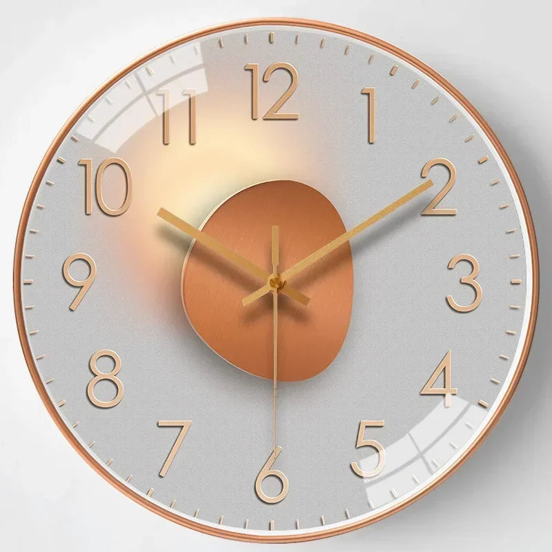 Reloj de Pared Moderno con Diseño Minimalista