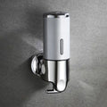Lisslune | Dispensador de Jabón Montado en la Pared Moderno – Accesorio de Baño Elegante para Jabón Líquido, Loción o Desinfectante