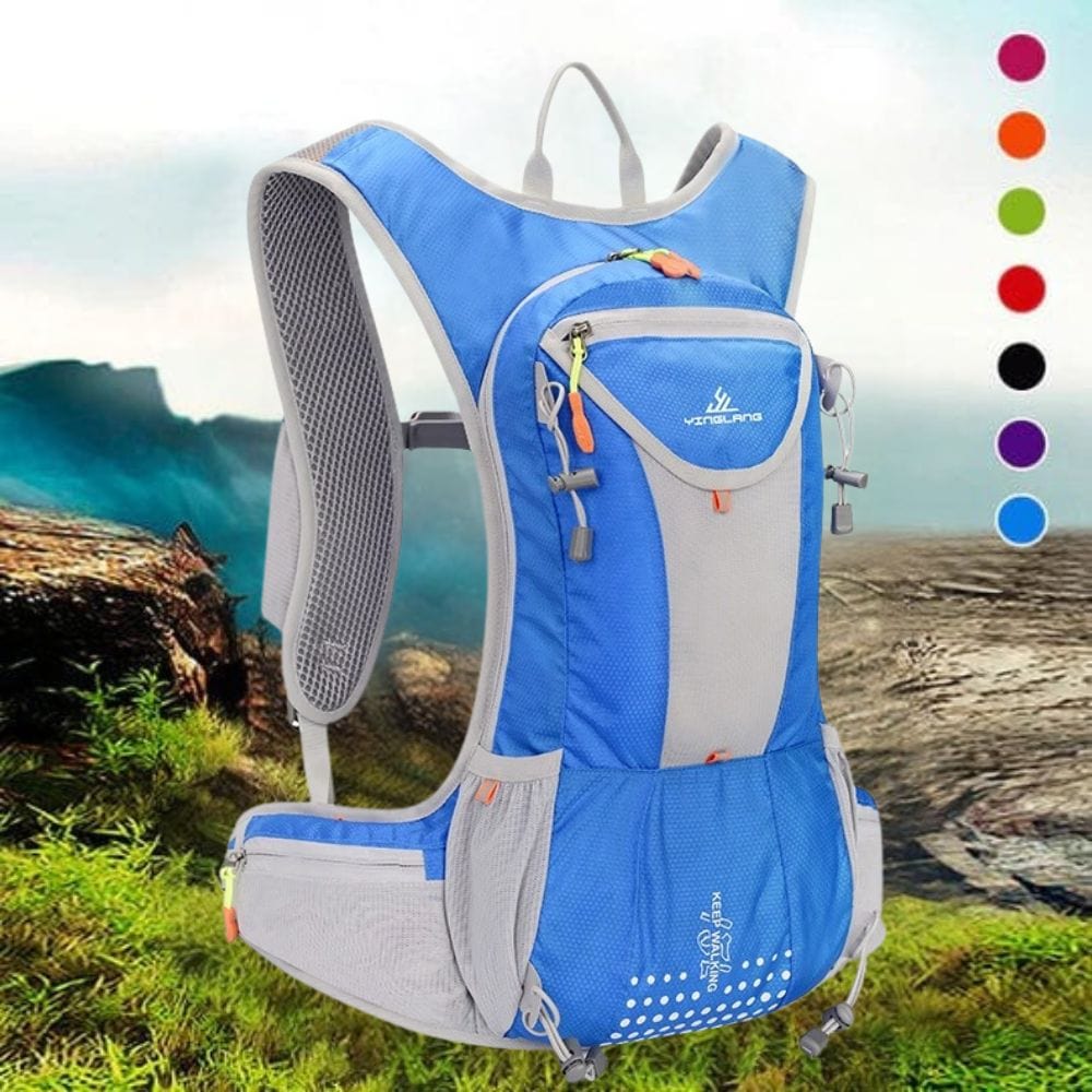 Mochila impermeable y multifuncional para ciclistas