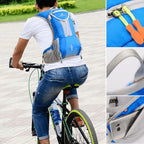 Mochila impermeable y multifuncional para ciclistas