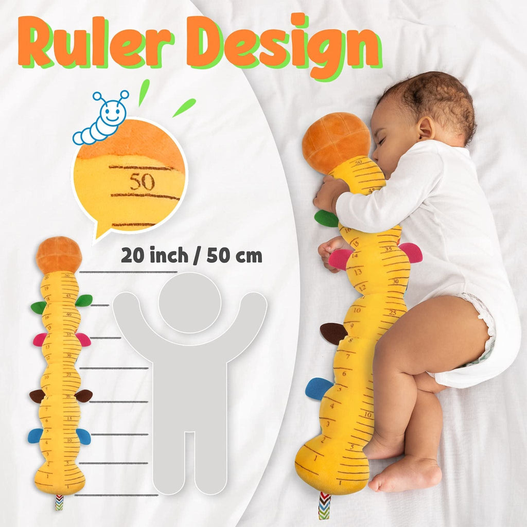 Oruga Musical de Peluche - Interactiva y Suave
