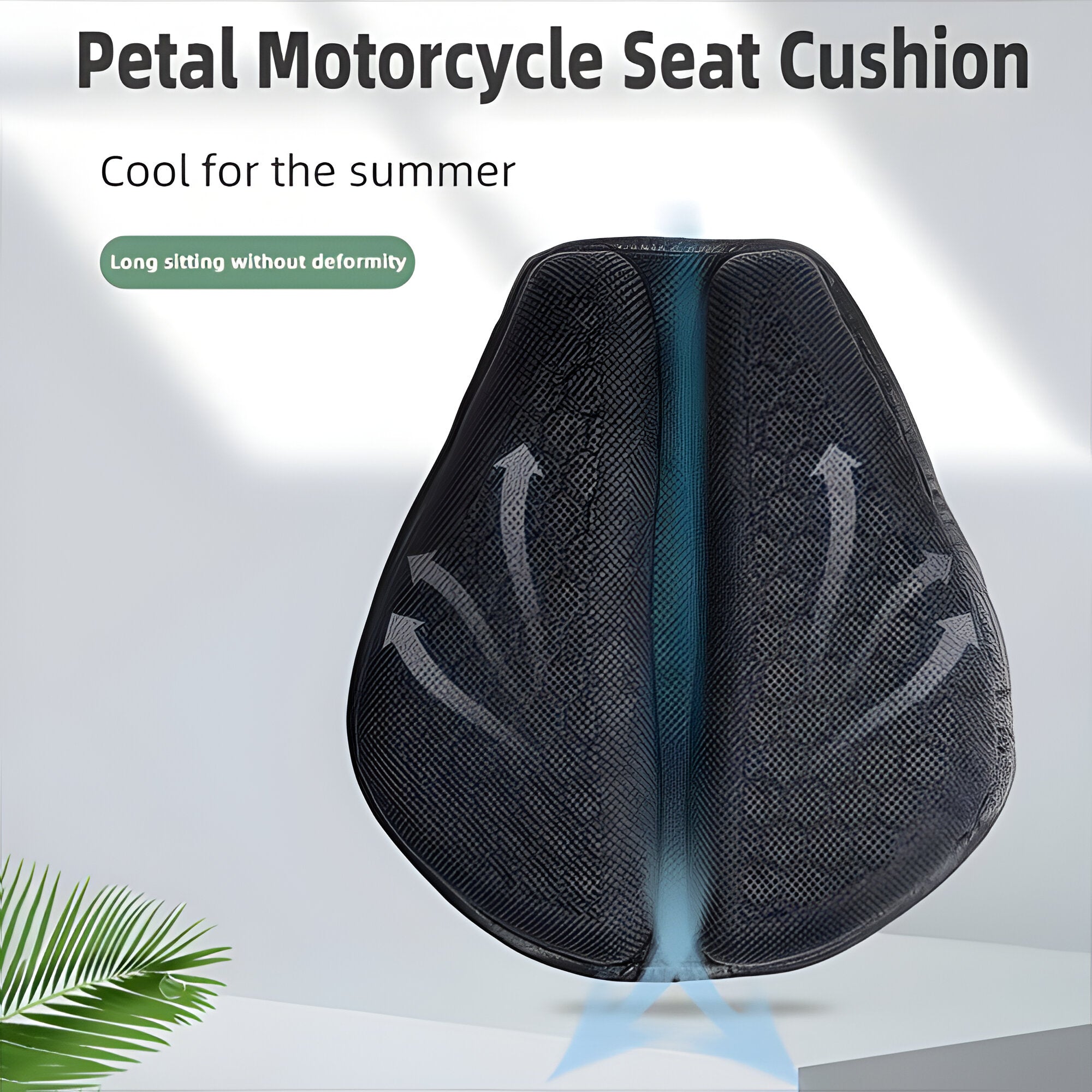 Almohadilla de Gel para Asiento de Motocicleta para Viajes Largos