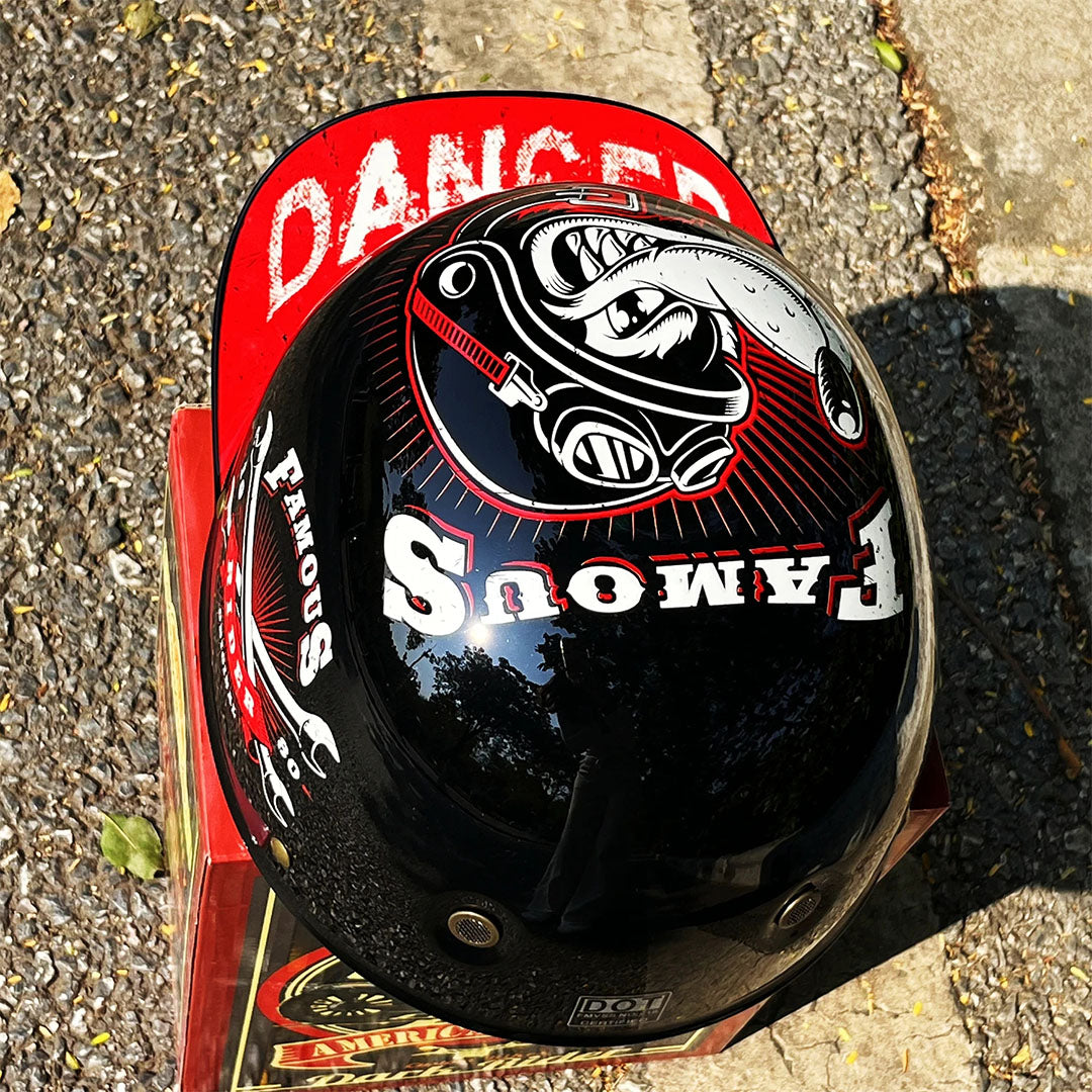 Casco de Moto Estilo Gorra de Béisbol