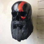 Soporte para Casco de Motocicleta con Forma de Calavera