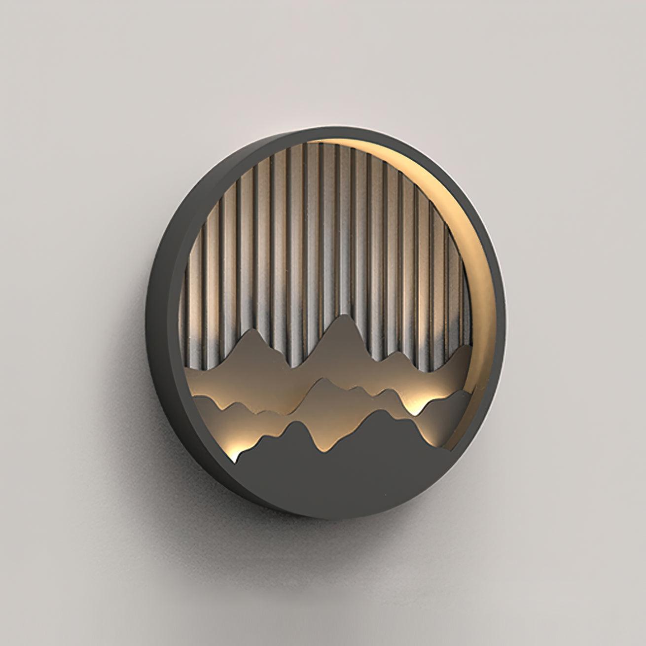 Montira | Aplique LED con motivo montañoso