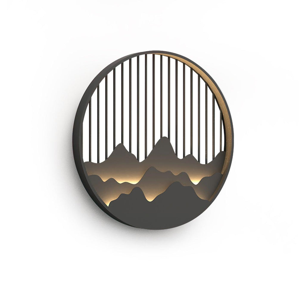 Montira | Aplique LED con motivo montañoso